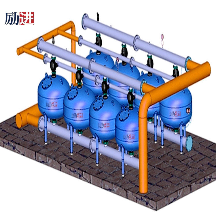 LJAGF48-8淺層砂過(guò)濾器示意圖